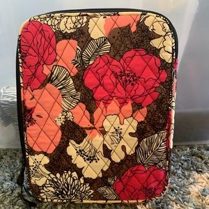 Vera Bradley Mocha Rouge iPad case 10” retired 🌺